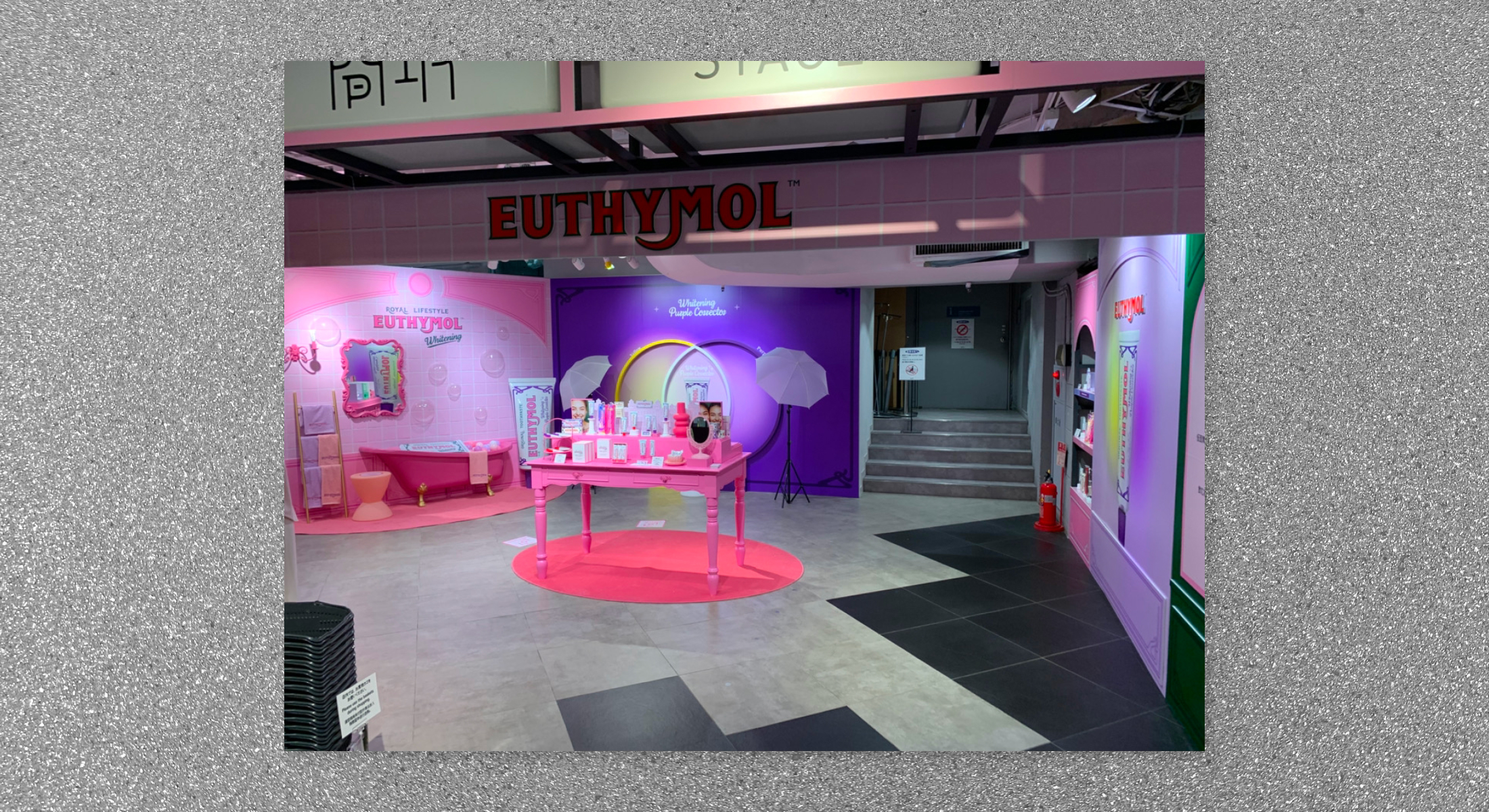 EUTHYMOLポップアップストア 渋谷ロフト店
