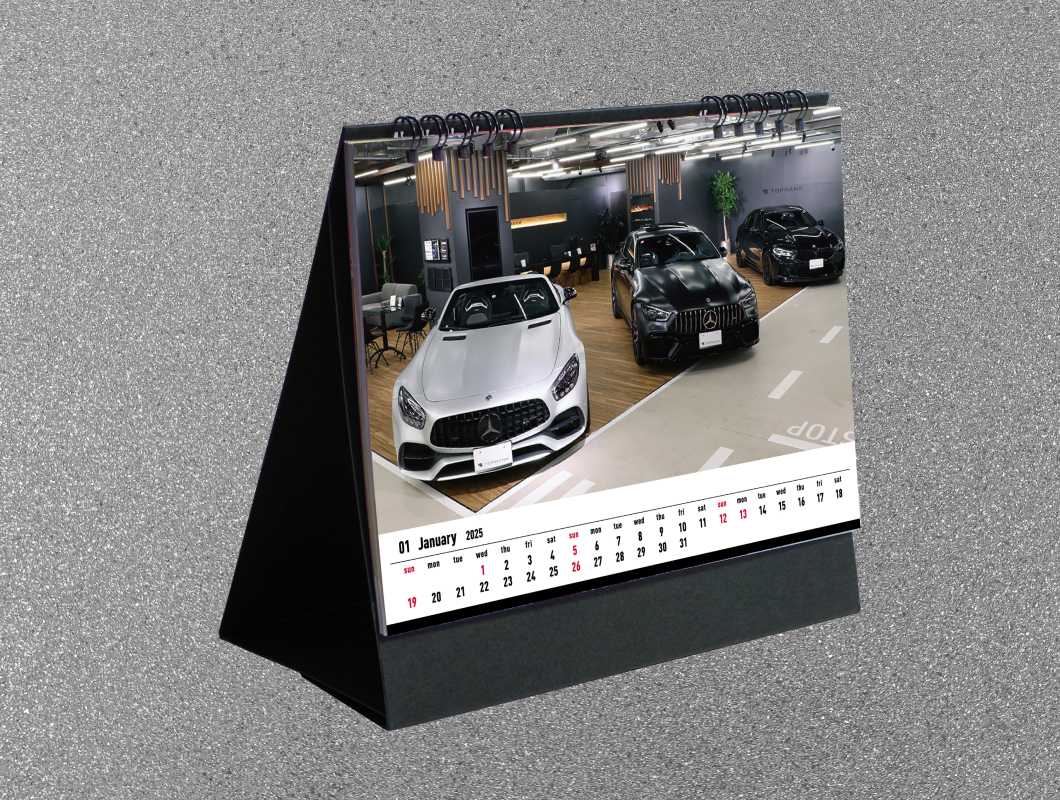 株式会社トップランク　卓上カレンダー