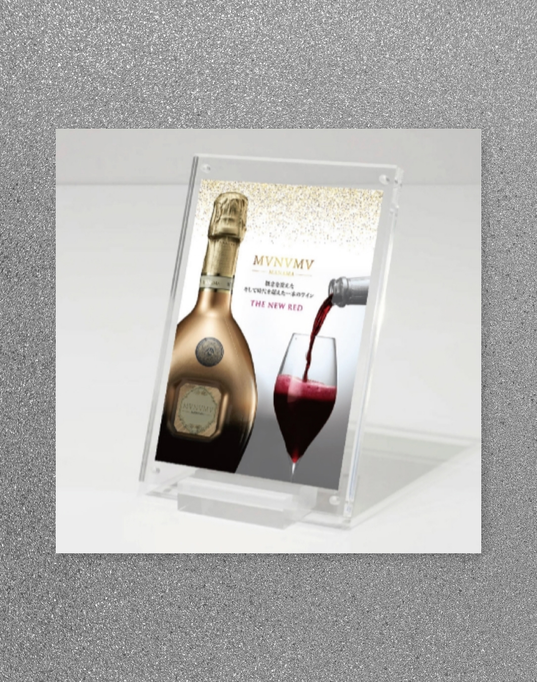 Manama Holdings Limited　商品紹介卓上POP